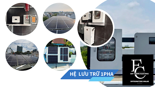 HỆ THỐNG LƯU TRỮ 1PHA - HYBRID